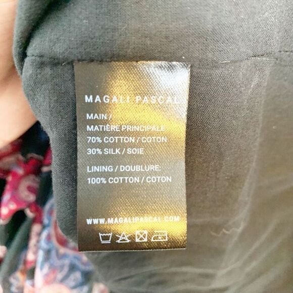 Magali Pascal Patricia Maxi A-line Skirt in Pristine Paisley Tiered Women’s Sz S - Picture 9 of 12